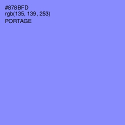 #878BFD - Portage Color Image