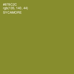 #878C2C - Sycamore Color Image