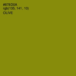 #878D0A - Olive Color Image