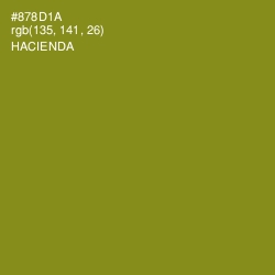 #878D1A - Hacienda Color Image