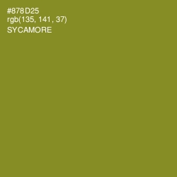 #878D25 - Sycamore Color Image