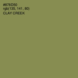 #878D50 - Clay Creek Color Image