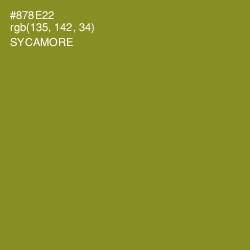 #878E22 - Sycamore Color Image