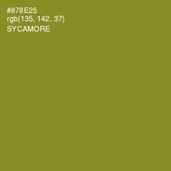 #878E25 - Sycamore Color Image