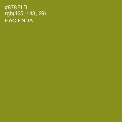 #878F1D - Hacienda Color Image