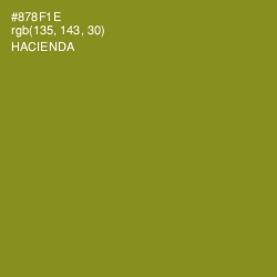 #878F1E - Hacienda Color Image