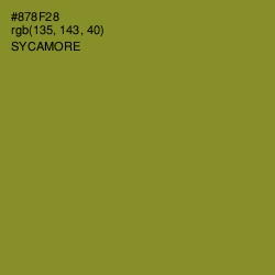 #878F28 - Sycamore Color Image
