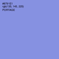 #8791E1 - Portage Color Image