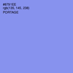 #8791EE - Portage Color Image