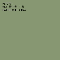 #879771 - Battleship Gray Color Image