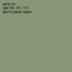 #879775 - Battleship Gray Color Image