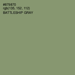 #879870 - Battleship Gray Color Image