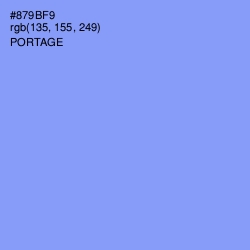 #879BF9 - Portage Color Image