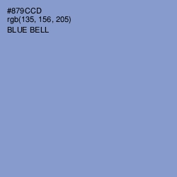 #879CCD - Blue Bell Color Image