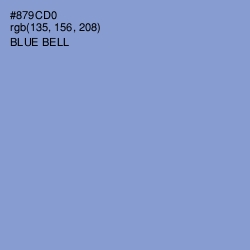 #879CD0 - Blue Bell Color Image