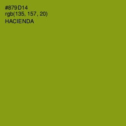 #879D14 - Hacienda Color Image