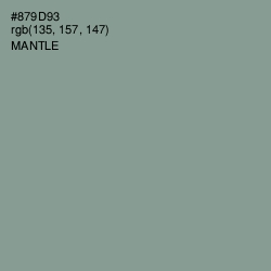 #879D93 - Mantle Color Image