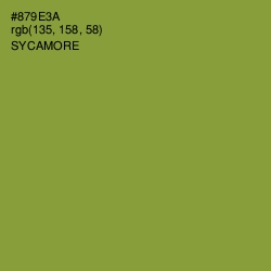 #879E3A - Sycamore Color Image