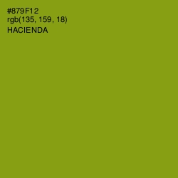 #879F12 - Hacienda Color Image