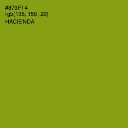 #879F14 - Hacienda Color Image