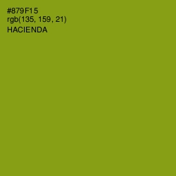 #879F15 - Hacienda Color Image
