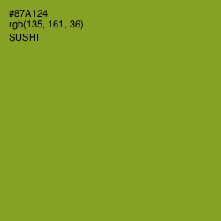 #87A124 - Sushi Color Image