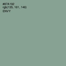 #87A192 - Envy Color Image