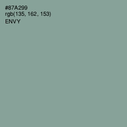 #87A299 - Envy Color Image