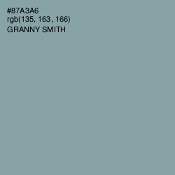 #87A3A6 - Granny Smith Color Image