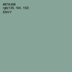 #87A498 - Envy Color Image