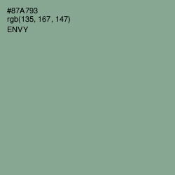 #87A793 - Envy Color Image