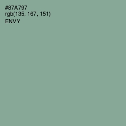 #87A797 - Envy Color Image