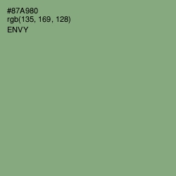 #87A980 - Envy Color Image