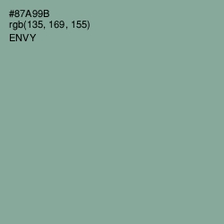 #87A99B - Envy Color Image