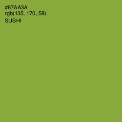 #87AA3A - Sushi Color Image