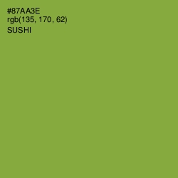 #87AA3E - Sushi Color Image