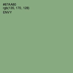 #87AA80 - Envy Color Image
