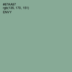 #87AA97 - Envy Color Image
