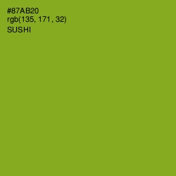 #87AB20 - Sushi Color Image