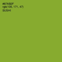 #87AB2F - Sushi Color Image