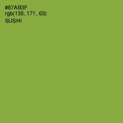 #87AB3F - Sushi Color Image