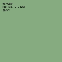 #87AB81 - Envy Color Image