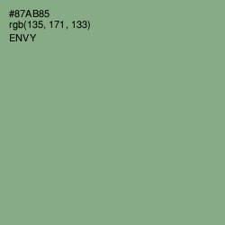 #87AB85 - Envy Color Image