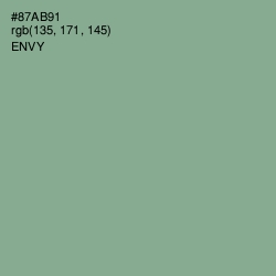 #87AB91 - Envy Color Image