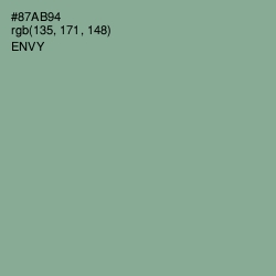 #87AB94 - Envy Color Image