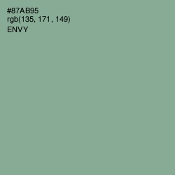 #87AB95 - Envy Color Image