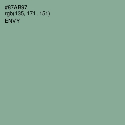 #87AB97 - Envy Color Image