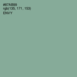 #87AB99 - Envy Color Image