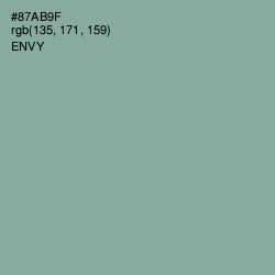 #87AB9F - Envy Color Image