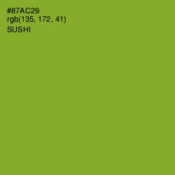 #87AC29 - Sushi Color Image